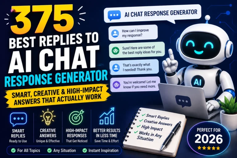 AI Chat Response Generator