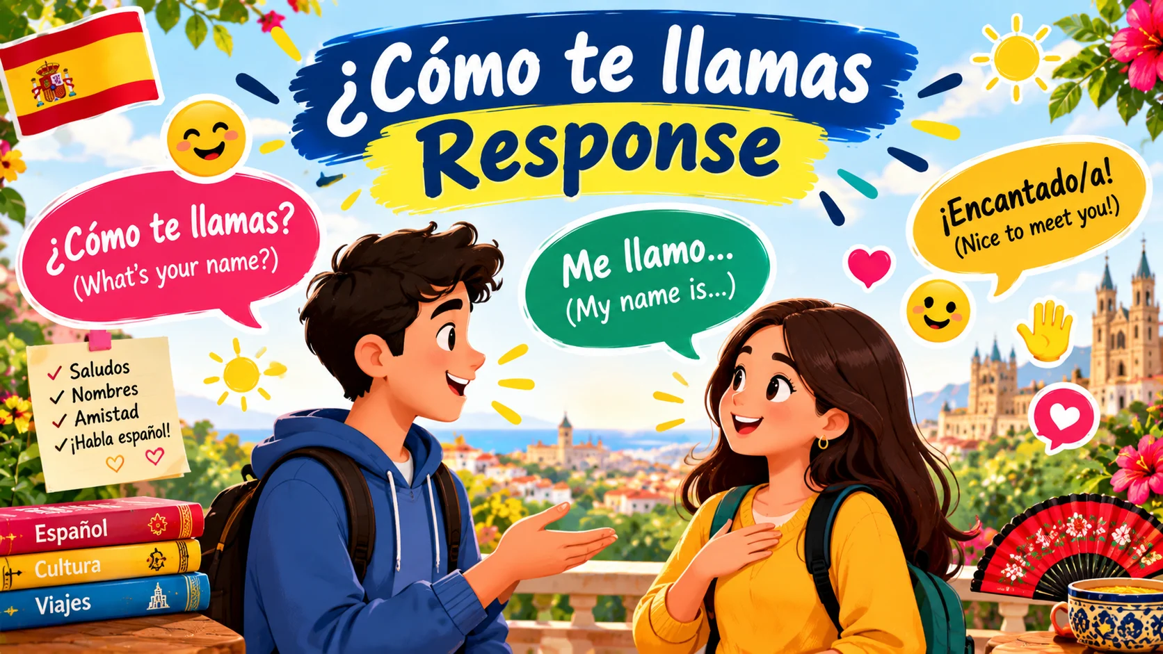 cï¿½mo te llamas response