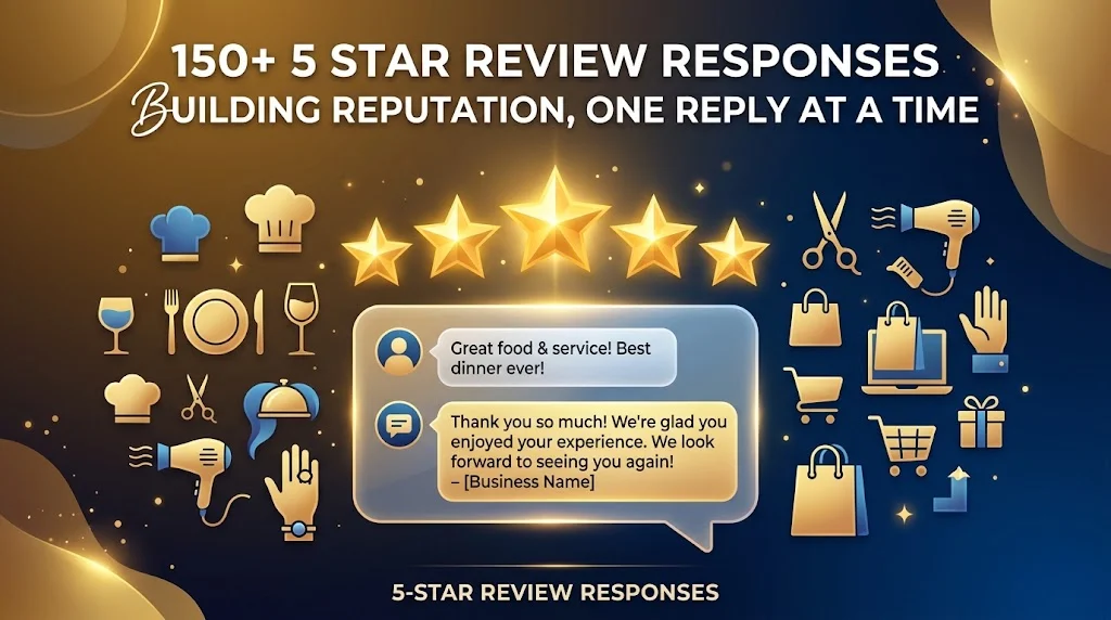 5 Star Review Responses