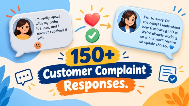 Customer Complaint Response