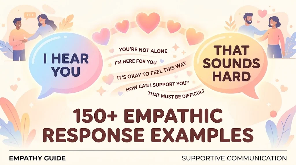 Empathic Response Examples