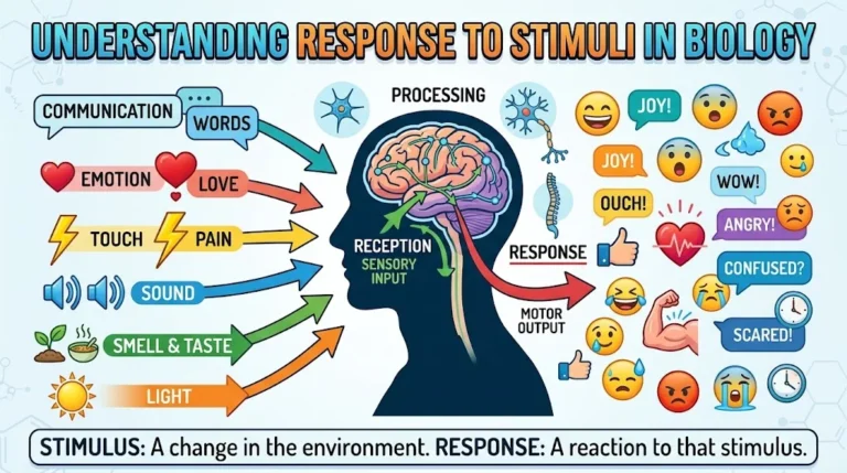 response to stimuli definition biology
