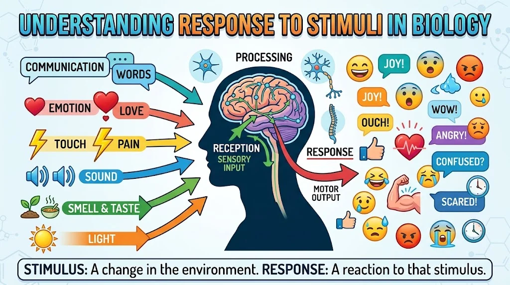response to stimuli definition biology