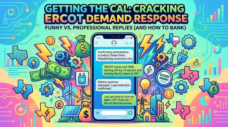Responses To Ercot Demand Response