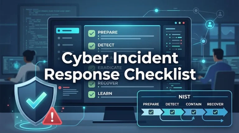cyber-incident-response-checklist